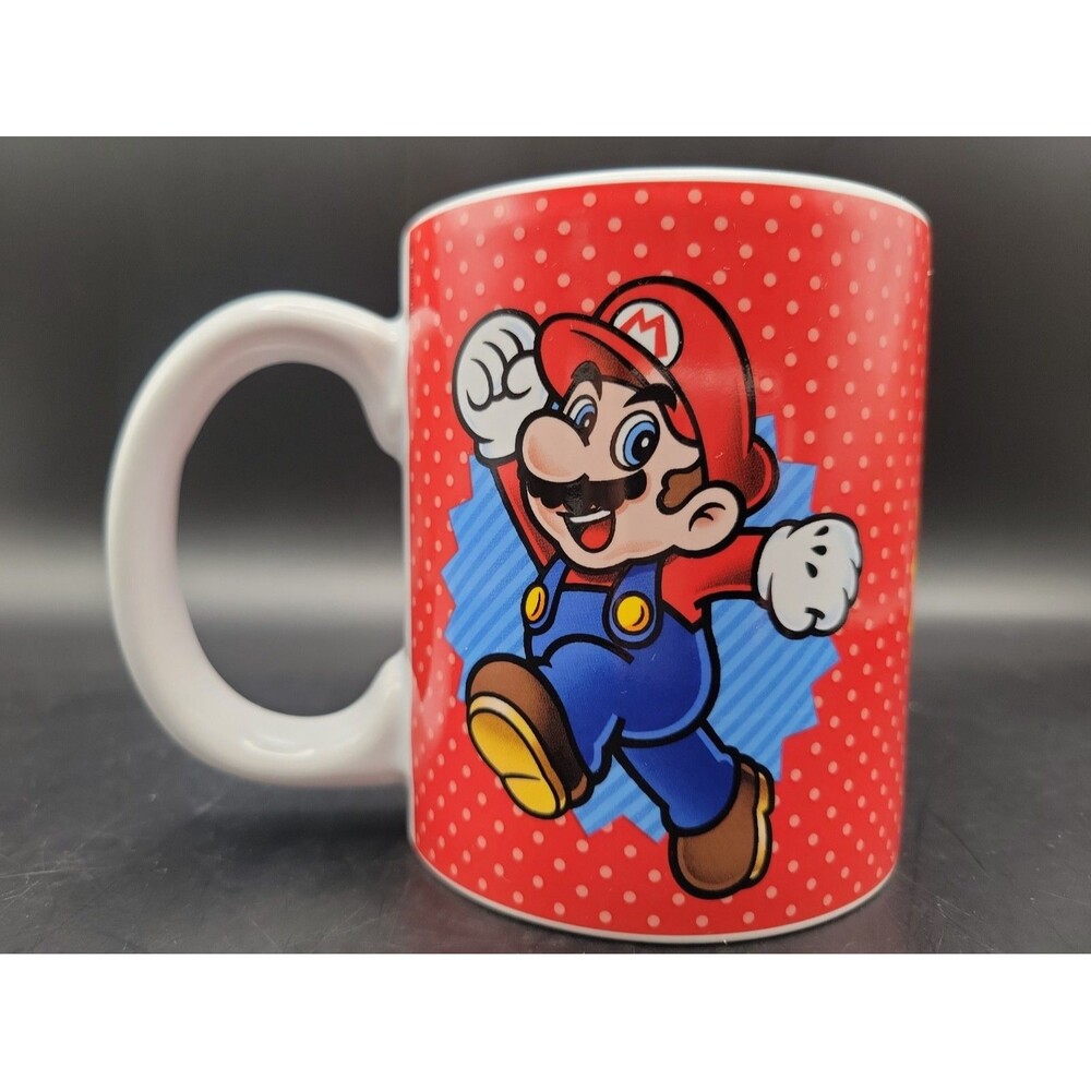 Vintage Nintendo Mario Mug Super Mario Bros Ceramic Mug